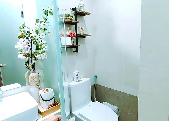 Apartment Camp Cj Near Bgc, Mrt Boni Free Pool Gym *