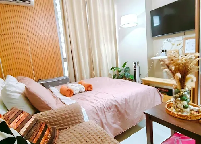 Camp Cj Near Bgc, Mrt Boni Free Pool Gym Apartment *
