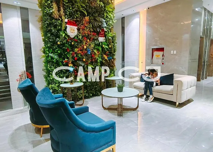 Appartamento Camp Cj Near Bgc, Mrt Boni Free Pool Gym